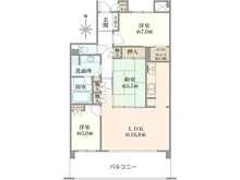 【東京都/立川市曙町】グレーシアシティ立川ブロードウィング 間取り図