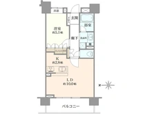 【東京都/八王子市明神町】クリオ京王八王子ビサイド 間取り図