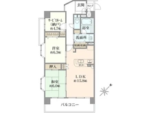 【東京都/立川市高松町】セルテシティオ立川 間取り図
