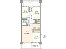 【東京都/八王子市大和田町】グランシティレイディアントアクアヴィータ 間取り図