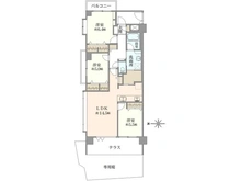 【東京都/立川市錦町】日神パレステージ立川第2 間取り図