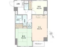 【東京都/立川市錦町】立川シティハイツ 間取り図