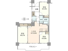 【東京都/八王子市寺町】レールシティ八王子 間取り図