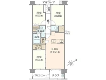 【東京都/日野市多摩平】レジェイド豊田マスターヒルズ 間取り図