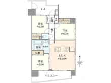【東京都/立川市錦町】レーベン立川Embellir 間取り図