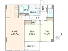 【東京都/日野市大坂上】ルピナス日野壱番館 間取り図