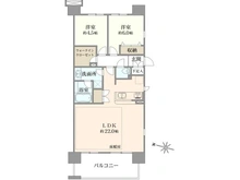 【東京都/八王子市台町】グランシティワンダーマークス 間取り図