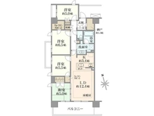 【東京都/昭島市中神町】オハナ昭島中神 間取り図