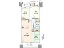 【東京都/八王子市北野町】シーズガーデン八王子 間取り図