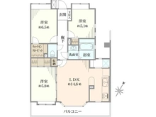 【東京都/八王子市松木】レクセルマンション京王堀之内 間取り図