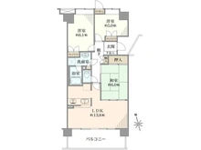 【東京都/東大和市桜が丘】グランステイツ玉川上水 間取り図