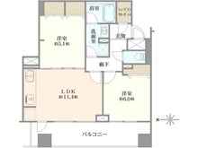 【東京都/八王子市横山町】リッツタワー八王子 間取り図