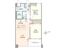 【東京都/立川市富士見町】カインドステージ立川富士見町 間取り図
