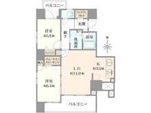 【東京都/八王子市八日町】D’クラディア八王子 間取り図