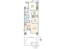 【東京都/八王子市横山町】ライオンズマンション八王子シティ 壱番館 間取り図