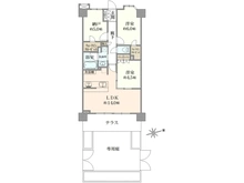 【東京都/八王子市椚田町】サンクレイドル八王子狭間 間取り図