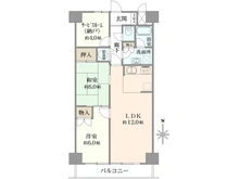 【東京都/八王子市明神町】秀和第1八王子レジデンス 間取り図