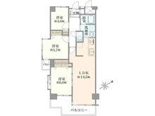 【東京都/荒川区西尾久】グリーンパーク上中里 間取り図