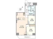【東京都/北区滝野川】コスモ西巣鴨 間取り図