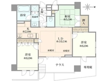 【東京都/中野区弥生町】マイネシュロッス中野コリドー 間取り図