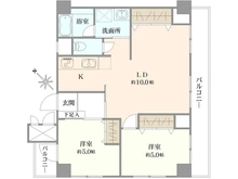 【東京都/北区中里】菱和パレス駒込 間取り図