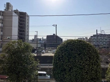 【千葉県/松戸市新松戸東】東急ドエルアルス新松戸 眺望：バルコニーより南西(正面)を望む