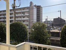 【千葉県/松戸市新松戸東】東急ドエルアルス新松戸 眺望：バルコニーより南を望む