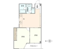 【東京都/豊島区巣鴨】シャト・エスペール 間取り図