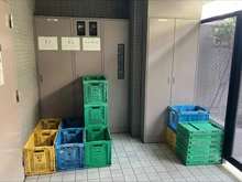 【東京都/豊島区目白】朝日マンション目白 共用部：ゴミ置場