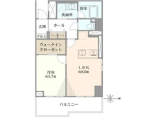 【東京都/北区豊島】パークステージ王子駅前 間取り図