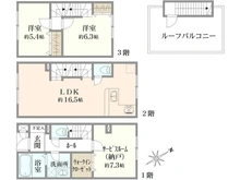 【東京都/板橋区常盤台】セボン常盤台　 間取り図
