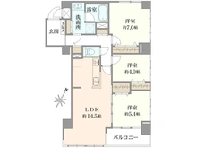 【東京都/文京区本駒込】エクレーヌ本駒込 間取り図