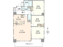 【東京都/江戸川区南小岩】クリオ南小岩 間取り図