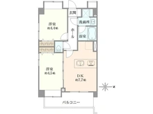 【東京都/北区浮間】ライオンズシティ浮間公園 間取り図