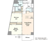 【東京都/文京区白山】グランドシティ白山 間取り図