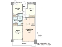 【東京都/北区滝野川】アルス西巣鴨 間取り図