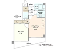 【東京都/北区滝野川】センチュリー滝野川 間取り図