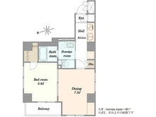 【東京都/台東区西浅草】アセンションアイディ浅草 間取り図
