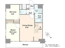 【東京都/台東区千束】メイクスデザイン三ノ輪 間取り図
