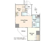 【東京都/豊島区巣鴨】デュオステージ巣鴨 間取り図
