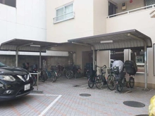 【東京都/北区滝野川】朝日西巣鴨マンション 駐輪場