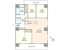 【東京都/文京区本駒込】六義園第六コーポ 間取り図