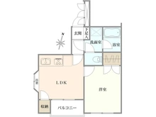 【東京都/北区滝野川】キャピタルビュー滝野川 間取り図