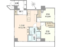 【東京都/北区西ケ原】リッシェル飛鳥山 間取り図