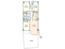【東京都/文京区本駒込】クレアモントハウス 間取り図