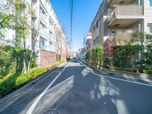 【東京都/豊島区駒込】パークハウス駒込桜郷 前面道路