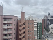 【東京都/豊島区東池袋】ライオンズマンション東池袋第2 眺望：バルコニーより南側を望む