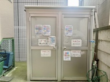 【東京都/北区王子】ライオンズマンション王子 共用部：ゴミ捨て場
