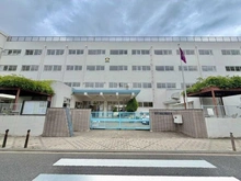 【東京都/文京区本駒込】シティウィンズ本駒込山の手悠景台  第九中学校（現地より約410m）