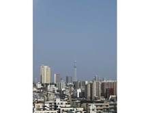 【東京都/北区田端】コンシェリア駒込 ANNEX 眺望：ズームあり